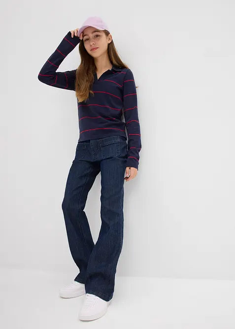 Behagelig bootcut-jeans, bonprix
