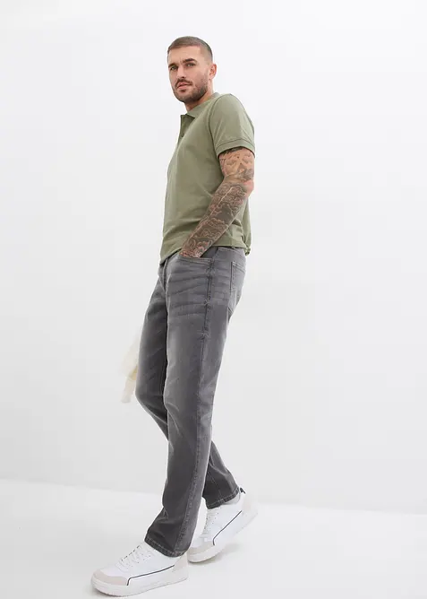 Regular Fit-jeans med stretch, Straight, bonprix
