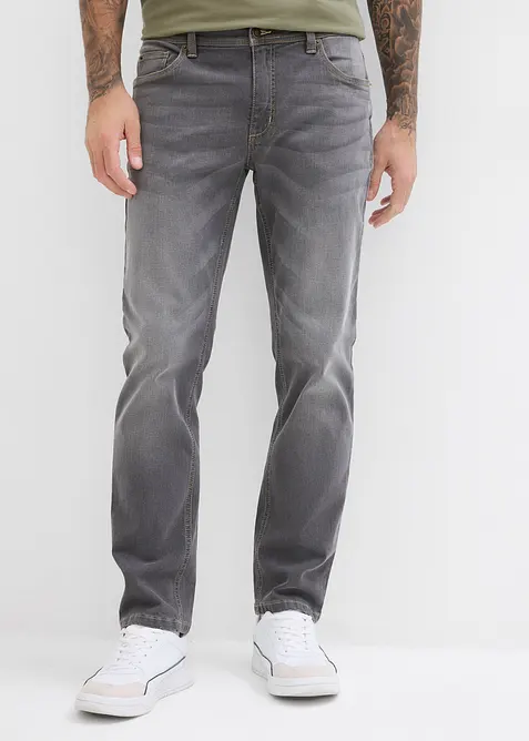 Regular Fit-jeans med stretch, Straight, bonprix