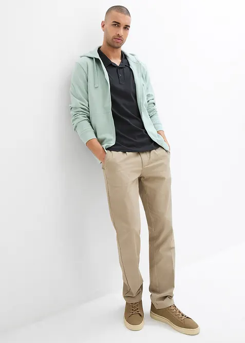 Poloskjorte av 100% &oslash;kologisk bomull, bonprix