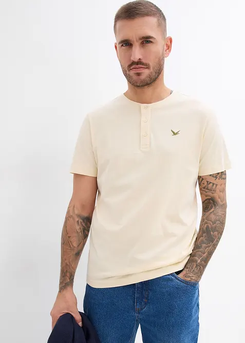 Bestefartrøye i økologisk bomull (3-pack), bonprix