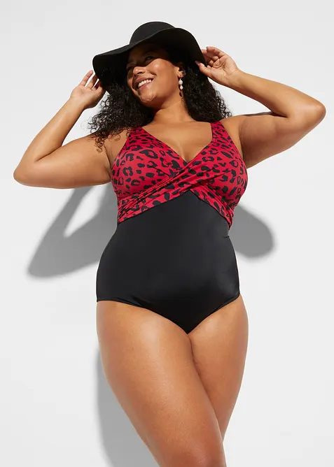 Badedrakt i resirkulert polyamid, bonprix