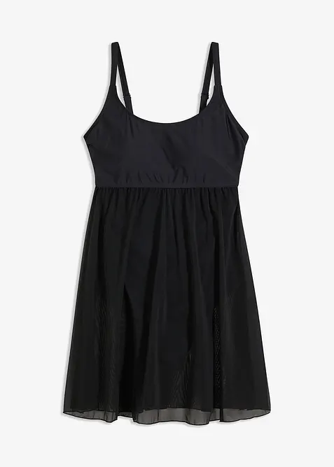 Badekjole med mesh, bonprix