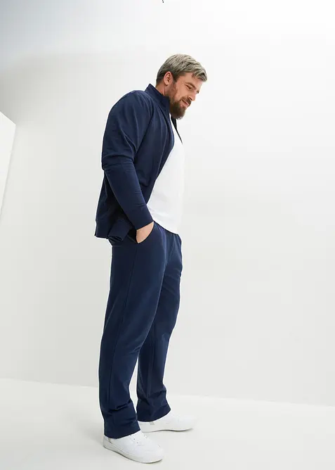 Joggedress i 100% &oslash;kologisk bomull, bonprix