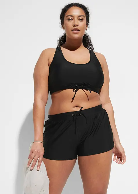 Bustier-bikini med badeshorts (2-delt sett), bonprix