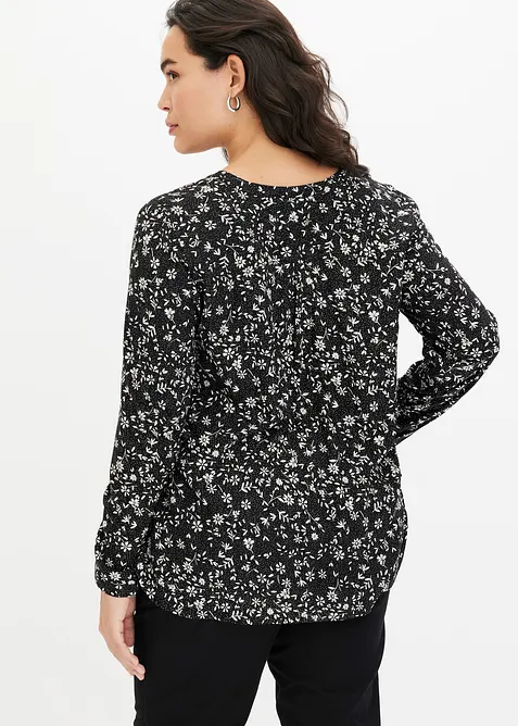 Bluse i lett viskose, bonprix