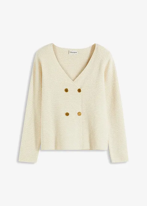 Strikket blazer, bonprix