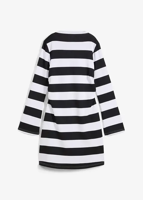 Trikotkjole med ståkrage, bonprix