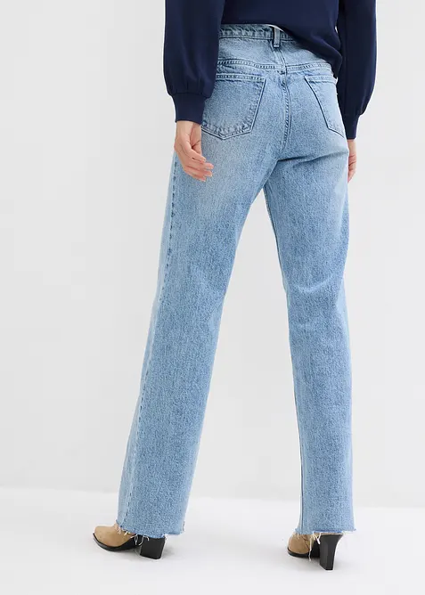 Wide Leg-jeans, High Waist, full Length, bonprix