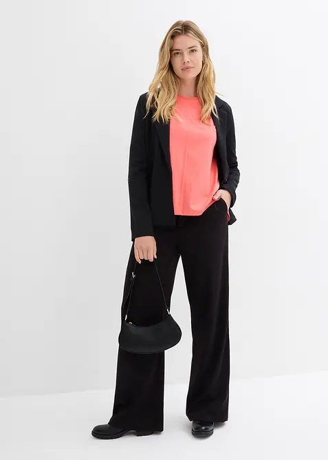 Topp i boxy-modell og &oslash;kologisk bomull, bonprix