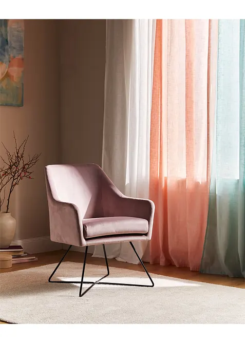 Gardin i økologisk bomull (1-pack), bonprix