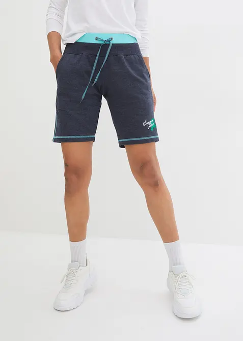 Sweatshorts i bomullsmiks, bonprix