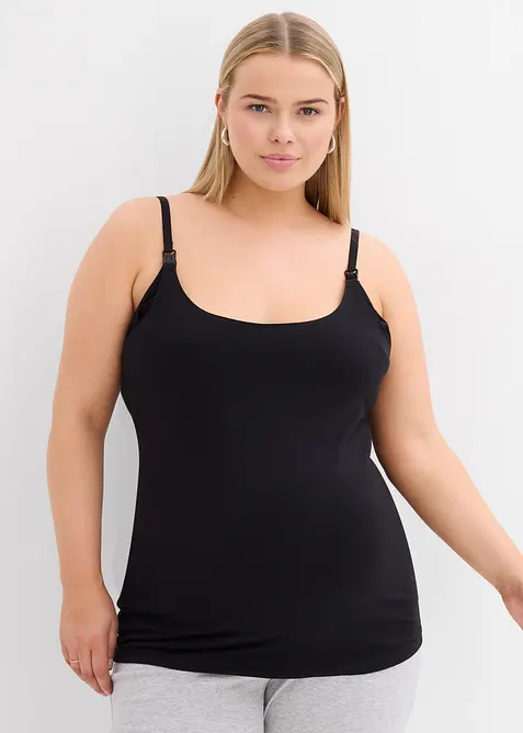 Ammetopper i &oslash;kologisk bomull (2-pack), bonprix