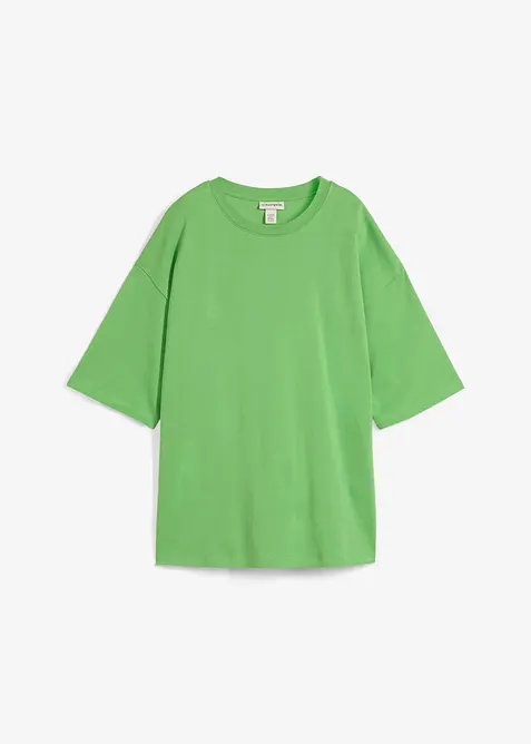 Lang topp i interlock-materiale, bonprix