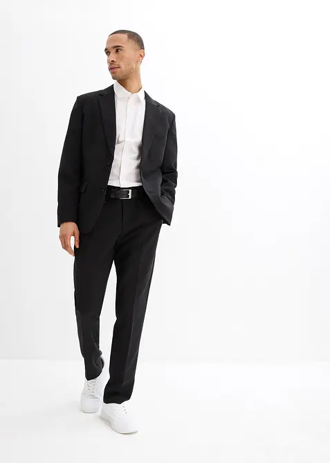 Strykefri, businesskjorte i 100% &oslash;kologisk bomull, Regular Fit, bonprix