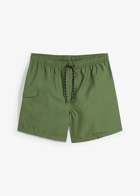 Badeshorts med cargolomme, bonprix