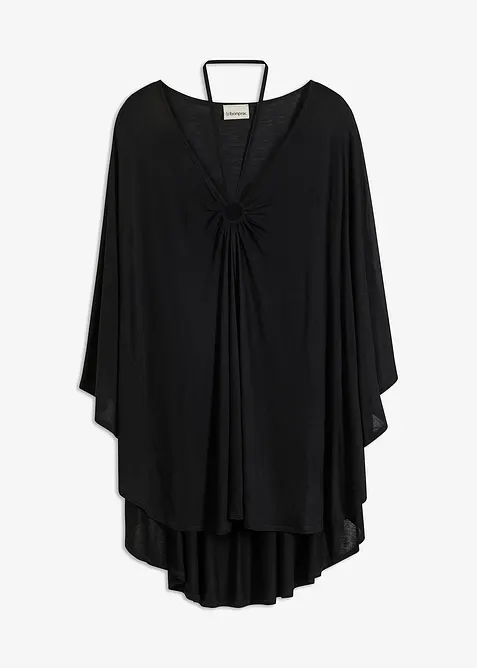 Transparent strandtunika i viskose, bonprix