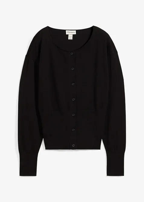 Finstrikket cardigan, bonprix