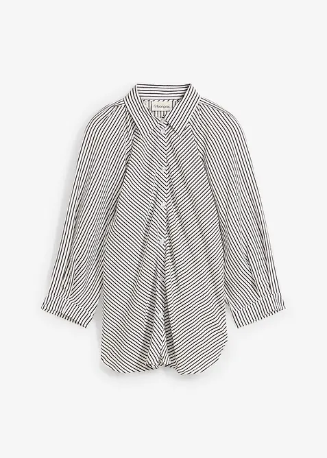 Bluse i fin viskosemiks, bonprix