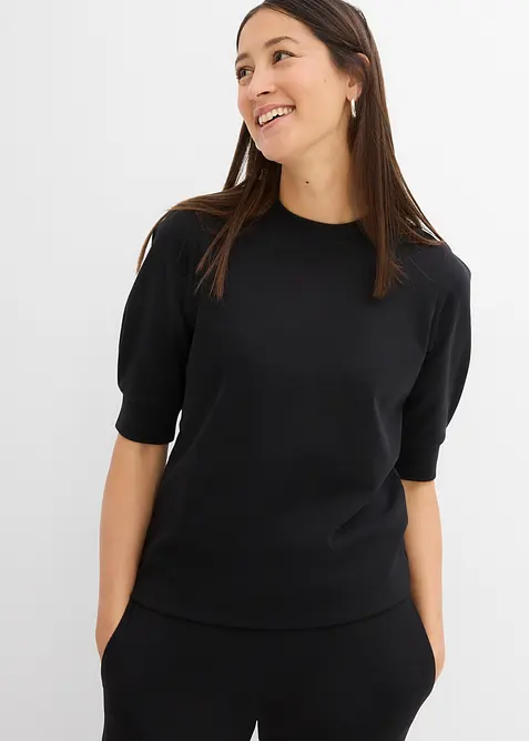 Topp med puffermer, bonprix