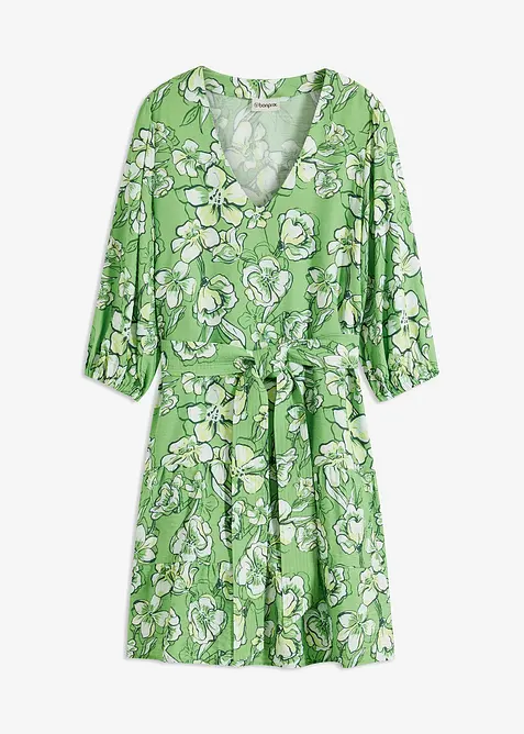 Minikjole i myk viskosemiks, bonprix