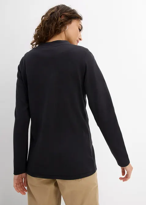 Cardigan i &oslash;kologisk bomull, bonprix