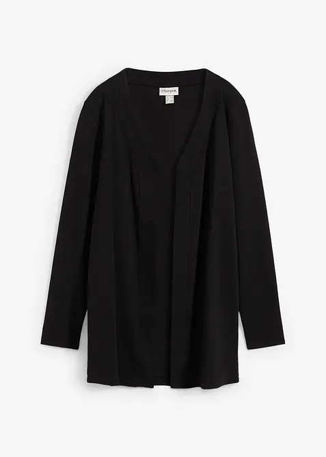 Cardigan i &oslash;kologisk bomull, bonprix