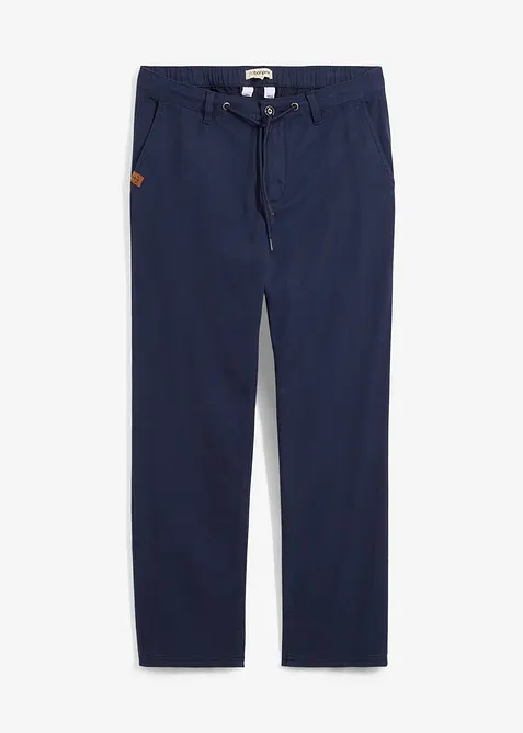 Relaxed Fit-chinos i 100% bomull, Straight, bonprix