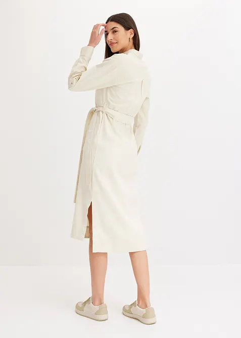 Skjortekjole i midi-lengde, bonprix