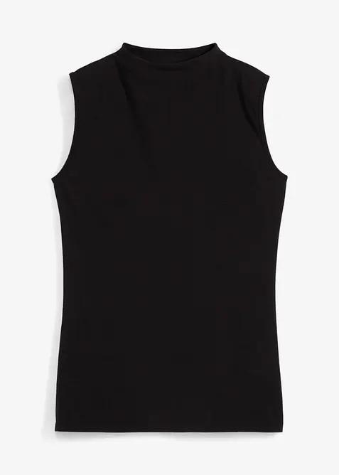 Topp i elastisk bomullsmiks, bonprix