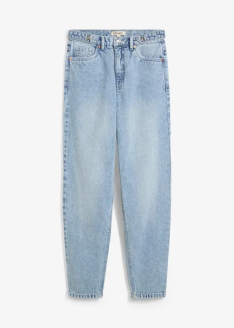 Mom-jeans High Waist, Low Stretch cropped, bonprix