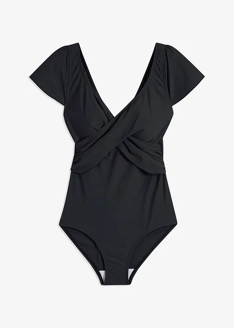 Shape-badedrakt i omslagsstil, lett formende, bonprix