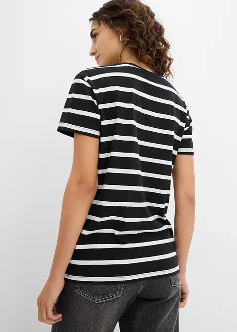 T-skjorte i &oslash;kologisk bomull (2-pack), bonprix