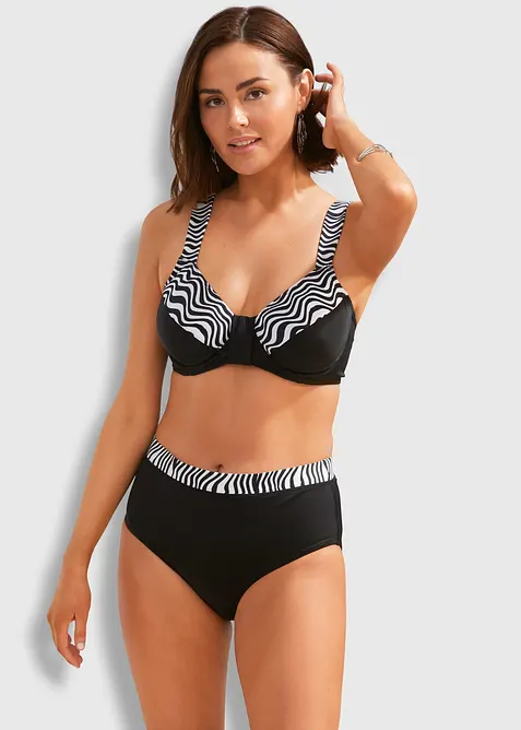 Minimizer-bikini med vatterte skulderbånd (2-delt sett), bonprix