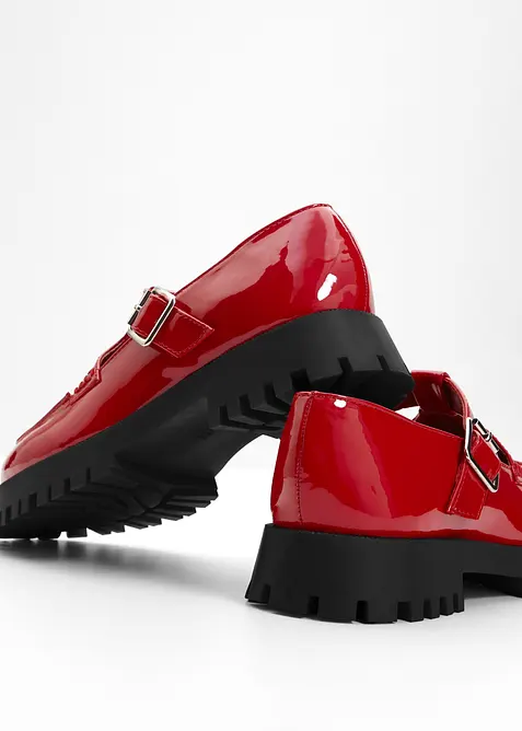 Chunky loafers med cut-outs, bonprix