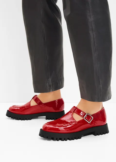 Chunky loafers med cut-outs, bonprix