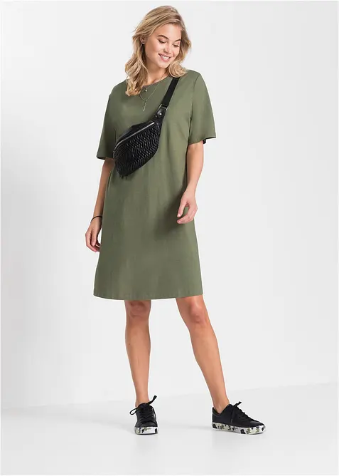 Oversized trikotkjole, bonprix