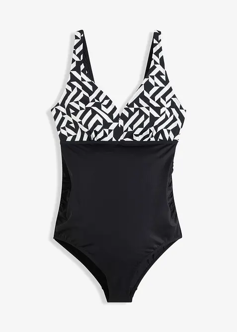 Mamma-badedrakt med V-hals, bonprix