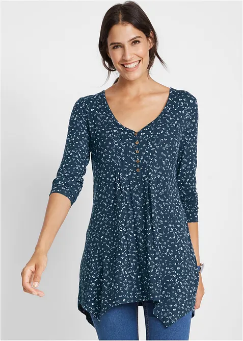 Trikottopp av viskosemiks, bonprix