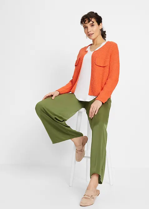 Cardigan i bouclé, bonprix