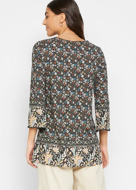 Trikot-tunika av b&aelig;rekraftig viskose, bonprix