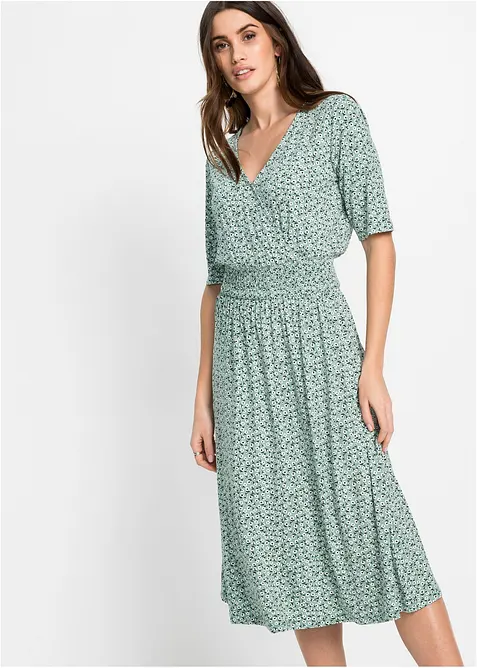 Jerseykjole i viskosemiks, bonprix