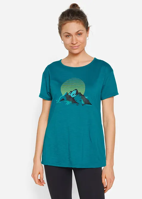 Funksjons-T-shirt, hurtigtørkende, 2-pack, bonprix