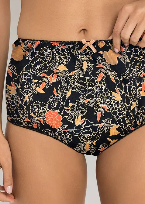 Høy truse (4-pack), bonprix