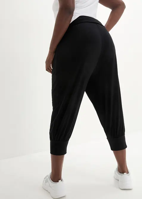 Loungewear capri-haremsbukse, bonprix