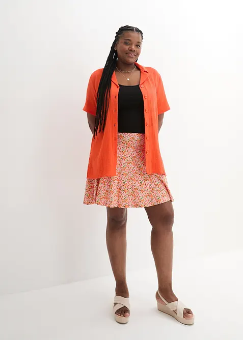 Bukseskj&oslash;rt i myk viskose, bonprix