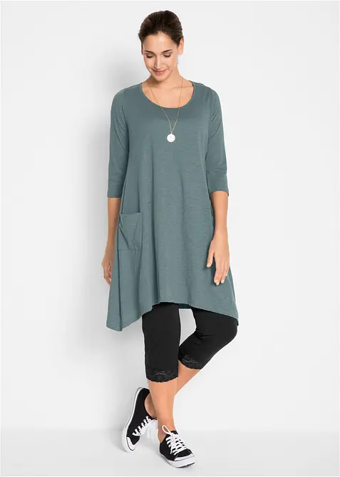 Caprileggings med blondedetalj, bonprix