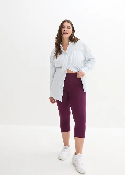 Caprileggings med komfortabel linning, bonprix