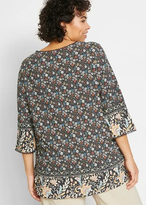 Trikot-tunika av b&aelig;rekraftig viskose, bonprix