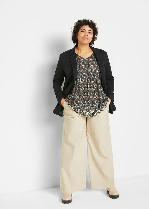 Trikot-tunika av b&aelig;rekraftig viskose, bonprix